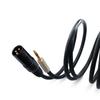 1/8 Inch 3.5mm to XLR Cable Male to Male (XLR to 3.5mm Cable, XLR to 1/8 Cable, 1/8 to XLR Cable)