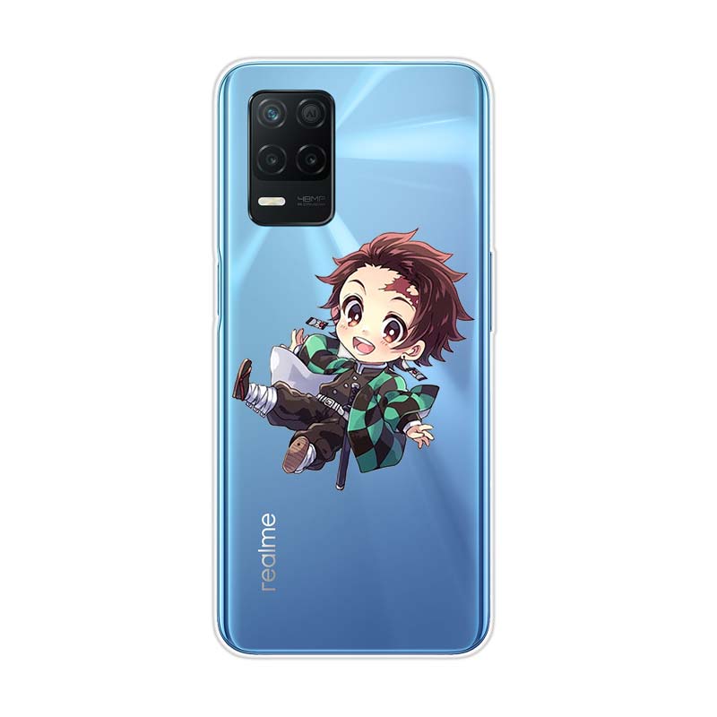 Крутой чехол Kimetsu No Yaiba для Realme 8 8i V3 V5 GT Neo Flash Edition Explorer Master Neo2 Narzo 30 50i 50A C21Y