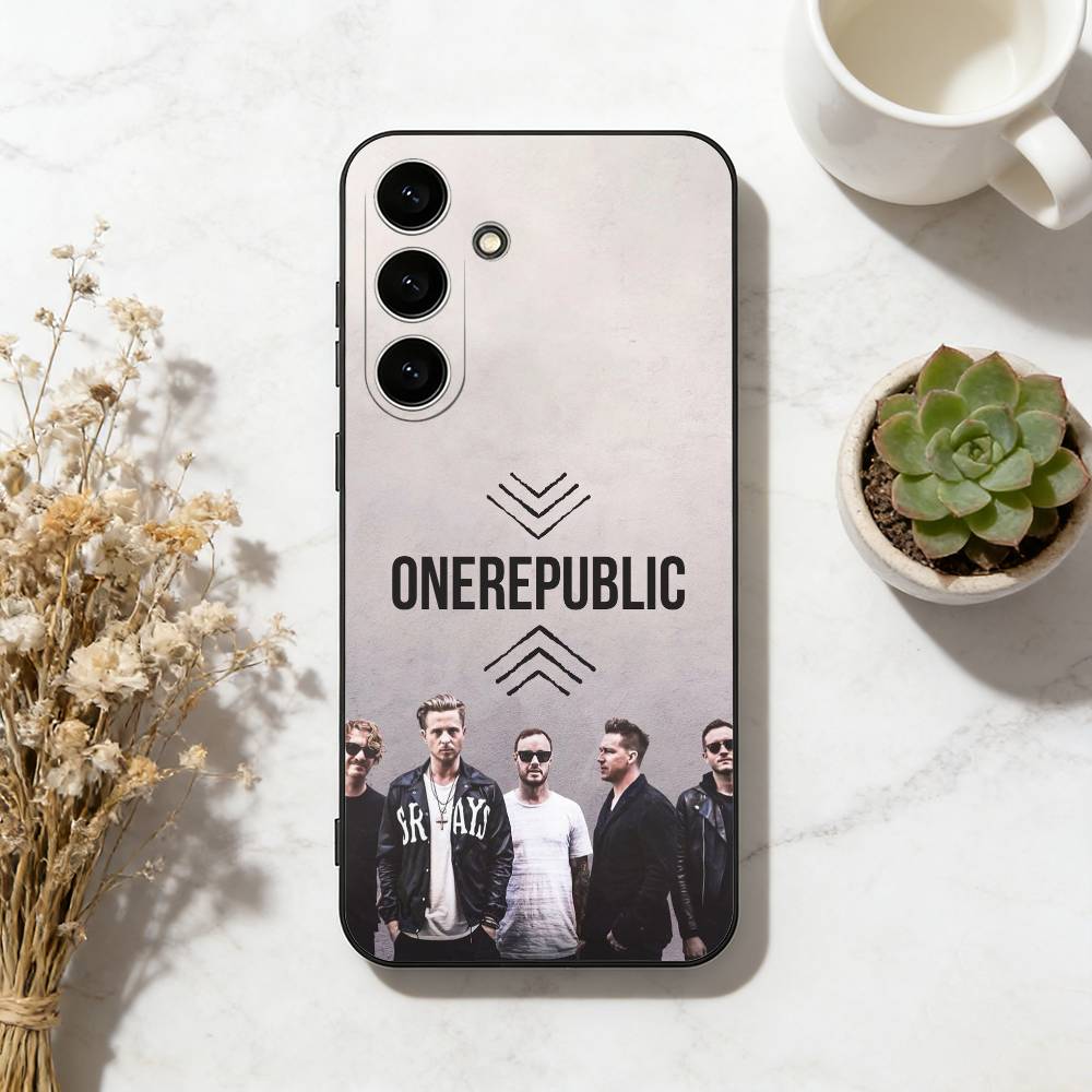 Поп-рок группа O-OneRepublic Чехол для телефона для Samsung Galaxy A73,A72,A71,A70,A53,A52,A51,Другие Мягкий черный чехол