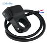 LMoDri Motorcycle Waterproof Switches Scooter ATV 22mm Handlebar Turn Signal Headlight Electrical Switch ON
