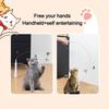 Self-hilarity Relieves Cat Teasing Stick Interactive Toy Cat Electric Toy  Cat Play