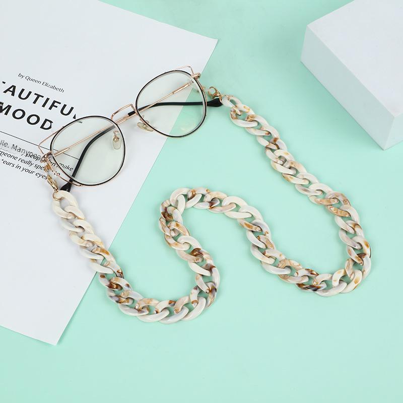 Креативный цветной акриловый держатель для масок и очков: Подвесная цепь своими руками с возможностью выбора нескольких цветов