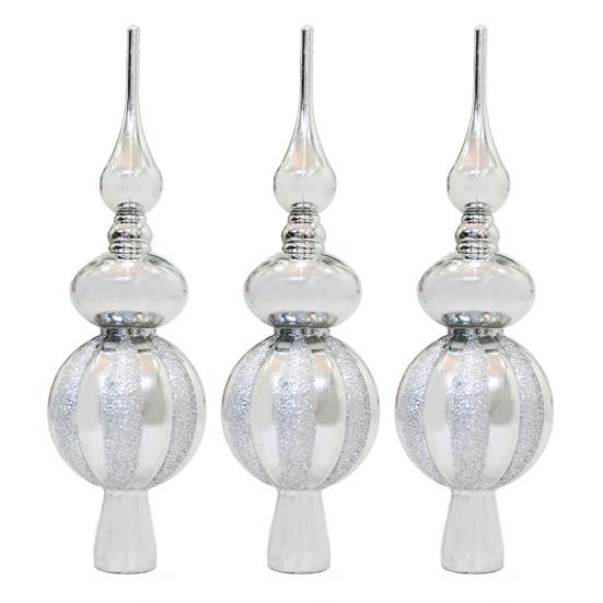 3 шт., верхушка для рождественской елки, простая установка, праздничные украшения для верхушки елки, домашний декор для рождественской елки