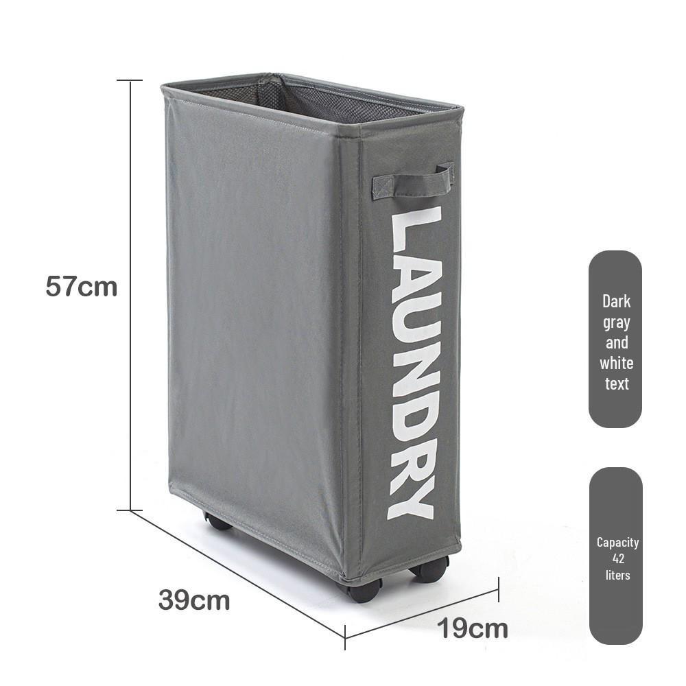 Single Compartment Oxford Cloth Laundry Basket and Storage Box for Bedroom