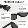 2pcs Stylish Vintage Cat-Eye Eyewear  for Elegant Ladies Lightweight & Comfortable Ideal for Daily Use and Fashion Decoration