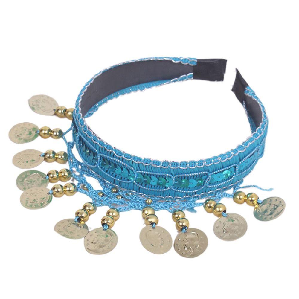 Костюмы для восточных танцев Головные уборы Аксессуары для сценических выступлений Индийский танец Вставляемый в прическу