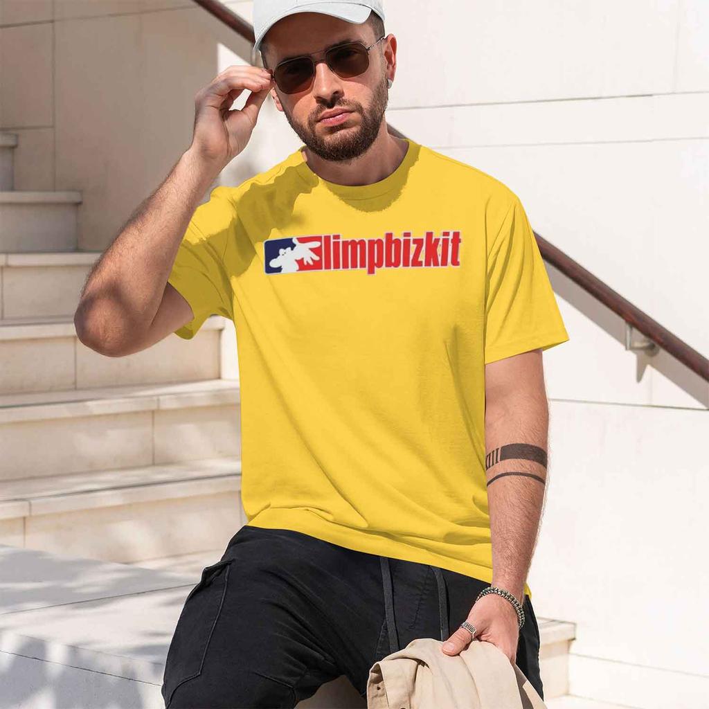 2026 Новая модель Мужские Женские Футболки Limp Bizkit Это Американский Рэп-Рок Винтажная Футболка Короткий Рукав Летняя Одежда