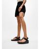 Женские шлепанцы Fitflop Pino Pulse и Crystal с B-ремешком и перемычкой для пальцев - Черные (Ft64K2S045)