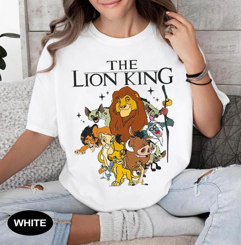 The Lion King Shirt Land Simba Timon Pumbaa Tshirt