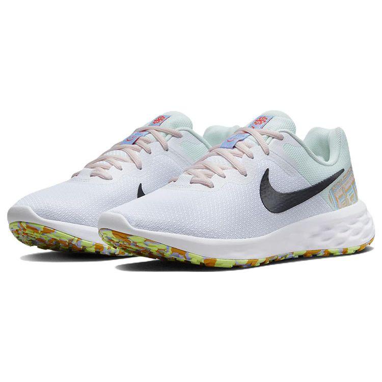 Nike Revolution 6 Next Nature Premium Белые мультиженские кроссовки Светло-Чертополох Светло-Мягко-Розовый Темно-Дымчато-Серый DO9475-100