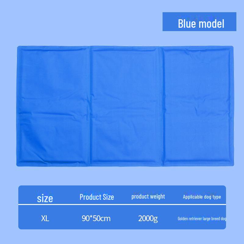 Популярный устойчивый к царапинам охлаждающий гелевый коврик для кошек, увеличенный летний ледяной коврик