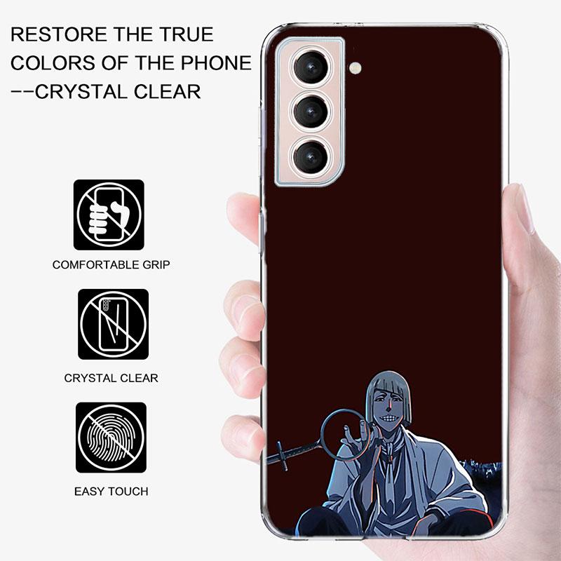 Bleach Shinji Hirako Phone Case For Samsung Galaxy S25 Edge S24 S23 FE S21 S20 S10 Plus S22 S26 Ultra Cover Clear Cases TPU Capa