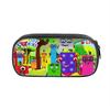 Character Kids Numberblocks And Teens Pencil Case Waterproof Nylon Bag Storage