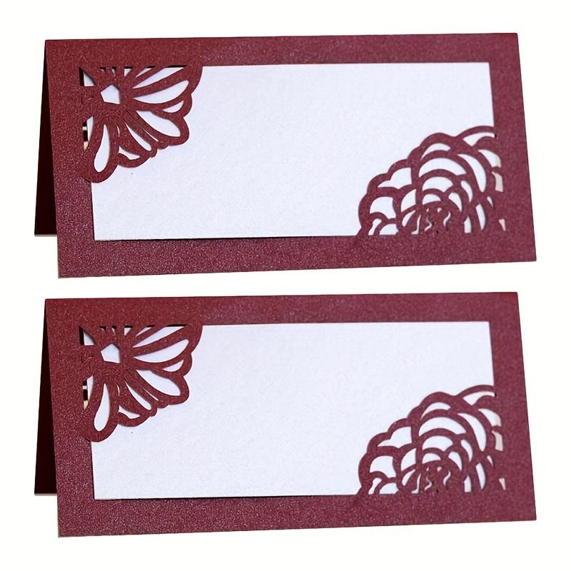 20 Pcs Premium Name Place Cards for Wedding Birthday Party Table Seating Conference Supplies