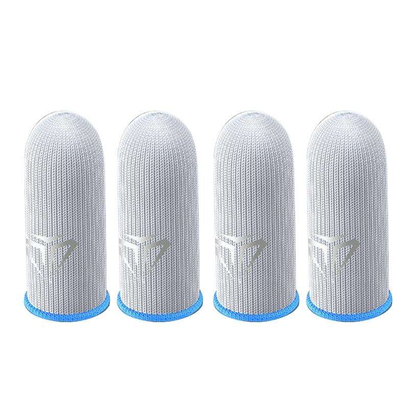 2 Pcs Mobile Game Fingertip Gloves Sweatproof Anti-slip Touch Screen Finger Sleeve Breathable Gaming Fingertip Cover For Gamer 5