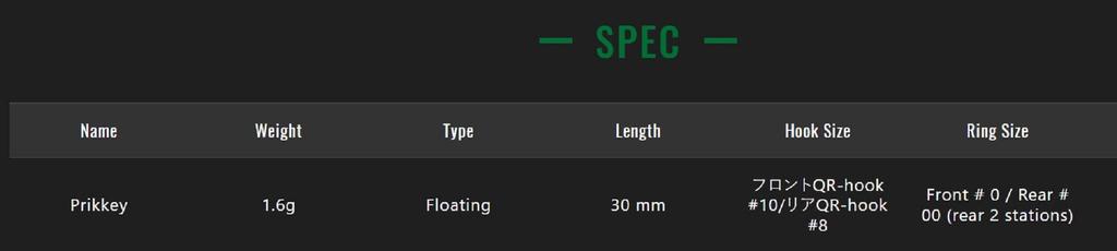 Jackall Timon Prikkey 30 Плавающая приманка Tackey Ghost Pellet (5891)