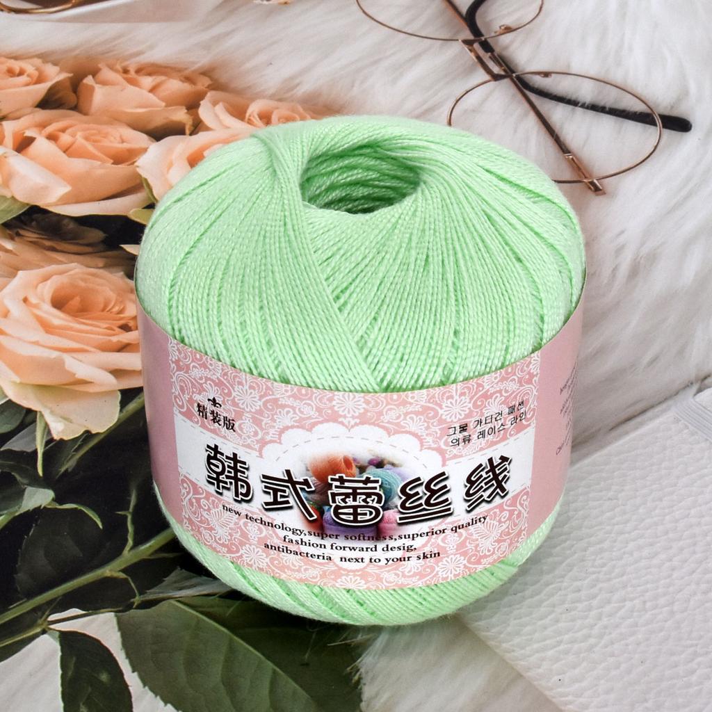 6 шт. 300 г/10,56 унц. Хлопчатобумажная камвольная пряжа Многоцветная Машинная стирка Пряжа для вязания и крючка DIY Пряжа для шалей Амигуруми, Детских пледов Товары для рукоделия