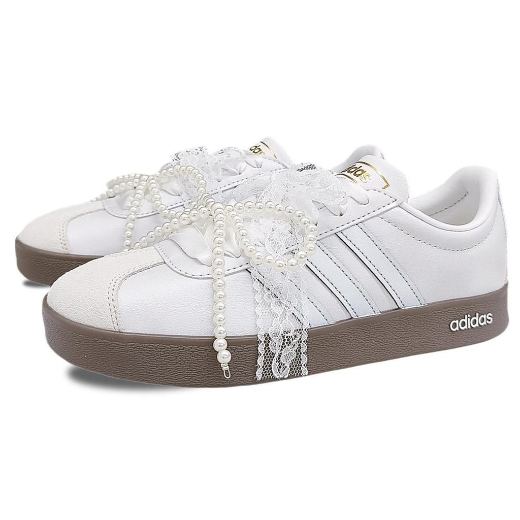adidas Neo VL Court 2.0 Легкие Дышащие Легкие И Дышащие Низкие Кеды для Скейтборда Женские Белые ID6015(Команда1248- )