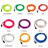 3V Battery Operated 5V USB 12V 1M-5M Neon Glow EL Wire Rope with Adapter Flexible LED Strip for Car Party Dance Atmosphere