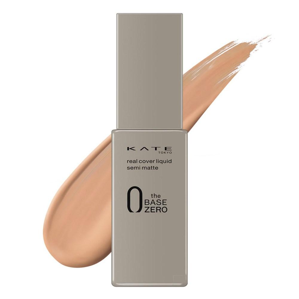 Kate Real Cover Semi-Matte Liquid Foundation 30ml, 01 Ivory, 1 Pc.