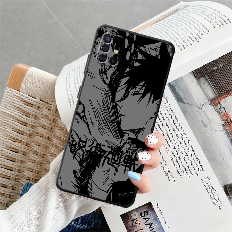 Аниме Чехол для Samsung Galaxy A22 A23 A35 A41 A16 A21s A12 A13 A51 A52 A33 A34 A24 A31 A54 A71 A14 A15 A72 A73 Задняя Крышка Телефона