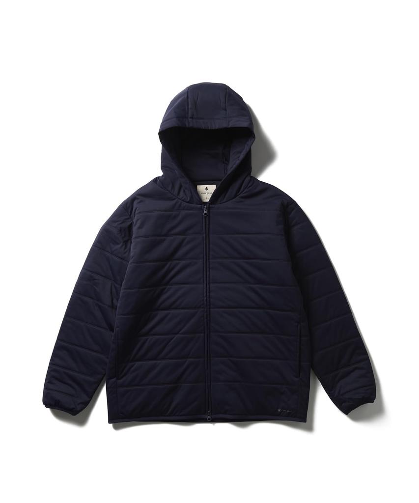 Snow Peak Flexible Insulated Hoodie and Size M Zip-Up SW-25AU002, Men's Women's, Navy,