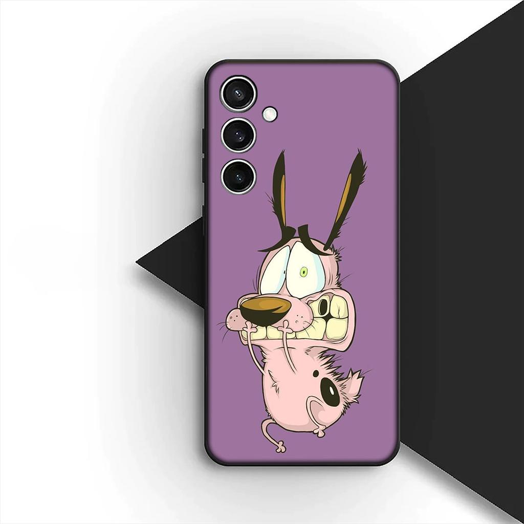 Чехол-постер C-Смелый пес C-Трусливая корова для Xiaomi Redmi Note 14 13 Pro Plus ProPlus 14C A3 Pro+ 14Pro 5G Чехол для телефона