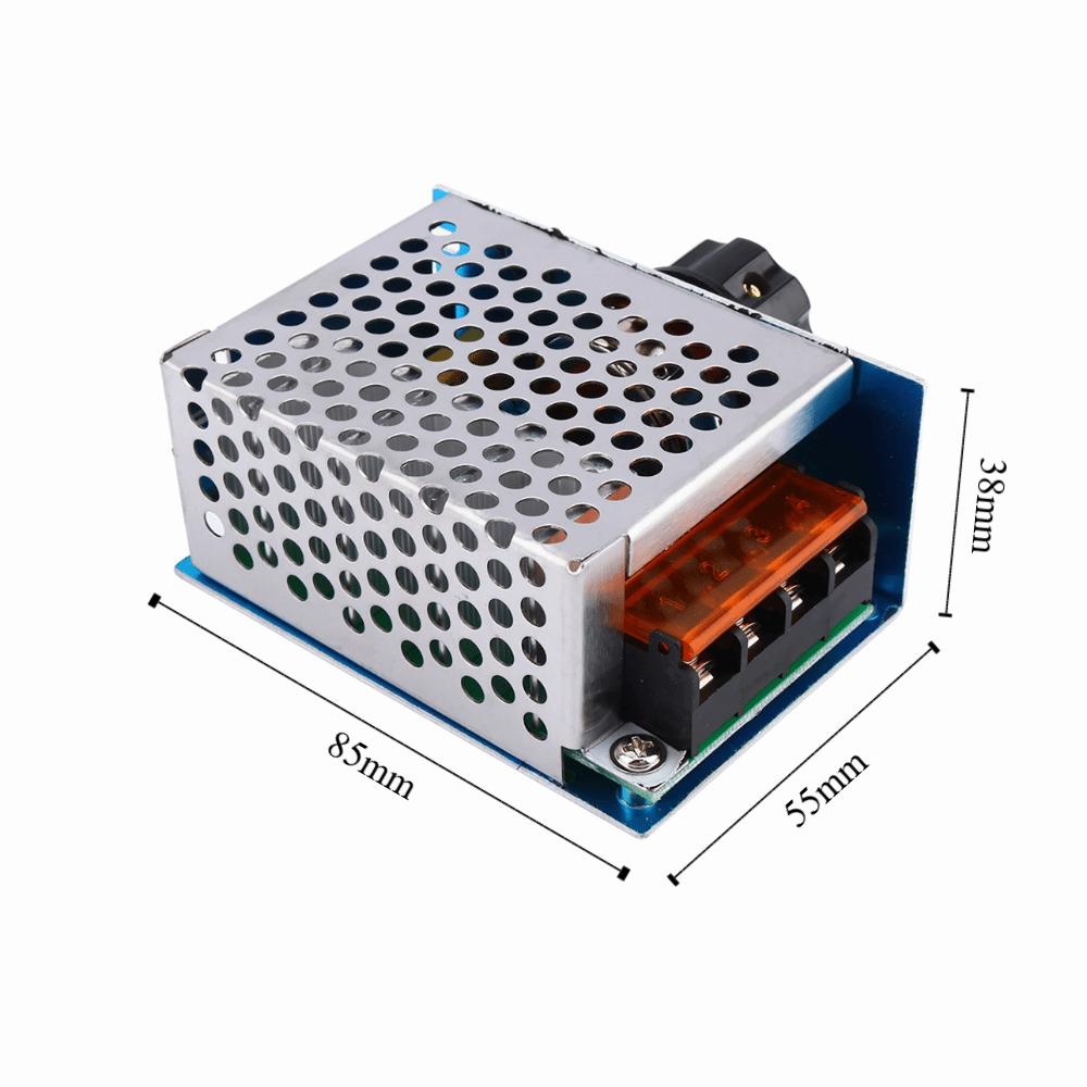 4000W Electronic Voltage Regulator High Power Dimmer Thermostat  Industrial Equipment