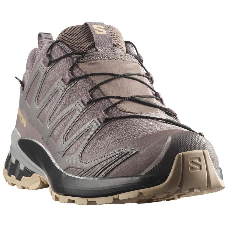 SALOMON XA Pro 3D V9 Нескользящие Износостойкие Низкие Кроссовки для Хайкинга Женские Серые Черные L47744500