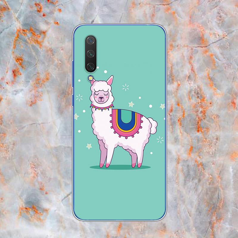 Мягкий силиконовый чехол из ТПУ с изображением ламы альпаки для Xiaomi Mi Note 11 10T 10 9 9T SE 8 Lite Pro Ultra 5G, чехол для телефона