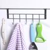 5 Hooks Clothing Coat Towel Hanger Rack Holder Shelf Over Door Home Bathroom Kitchen Hat Organizer Over The Door Hooks
