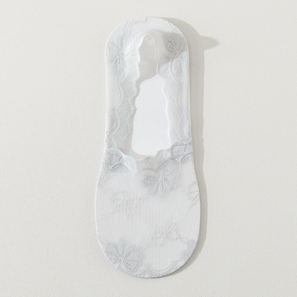 Мягкие сетчатые невидимые носки Хлопковые носки-лодочки Новые кружевные носки