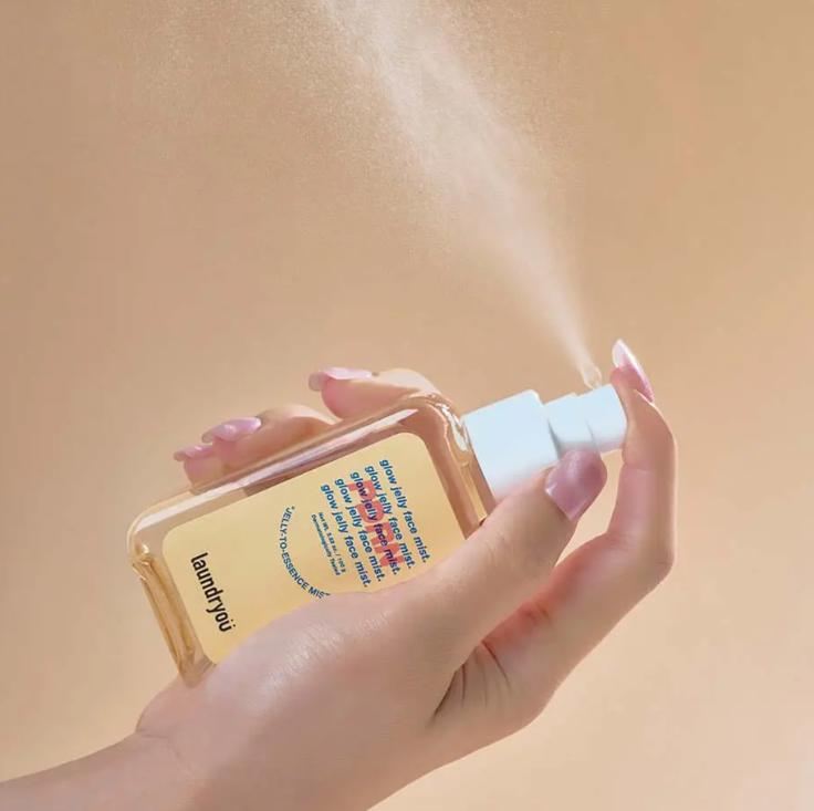 laundryou Спрей-туман для лица Glow Jelly Mist PDRN 100г Увлажняющий сияющий спрей для лица