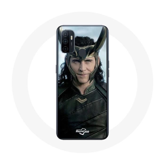 Coque - Maniacase - Oppo A53 - Souple - Noir - Loki Thor Ragnarok