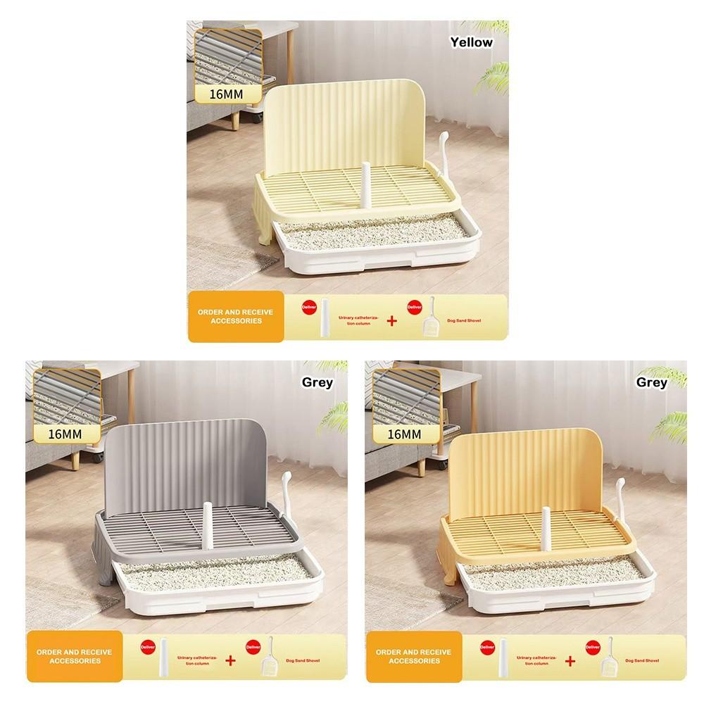 Splash-proof Dog Toilet Double Layer Dog Potty High Quality Dog Urine Pot  Home