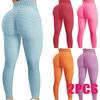Women Fashion Print Yoga Pants Plus Size Casual High Waist Sport Pants