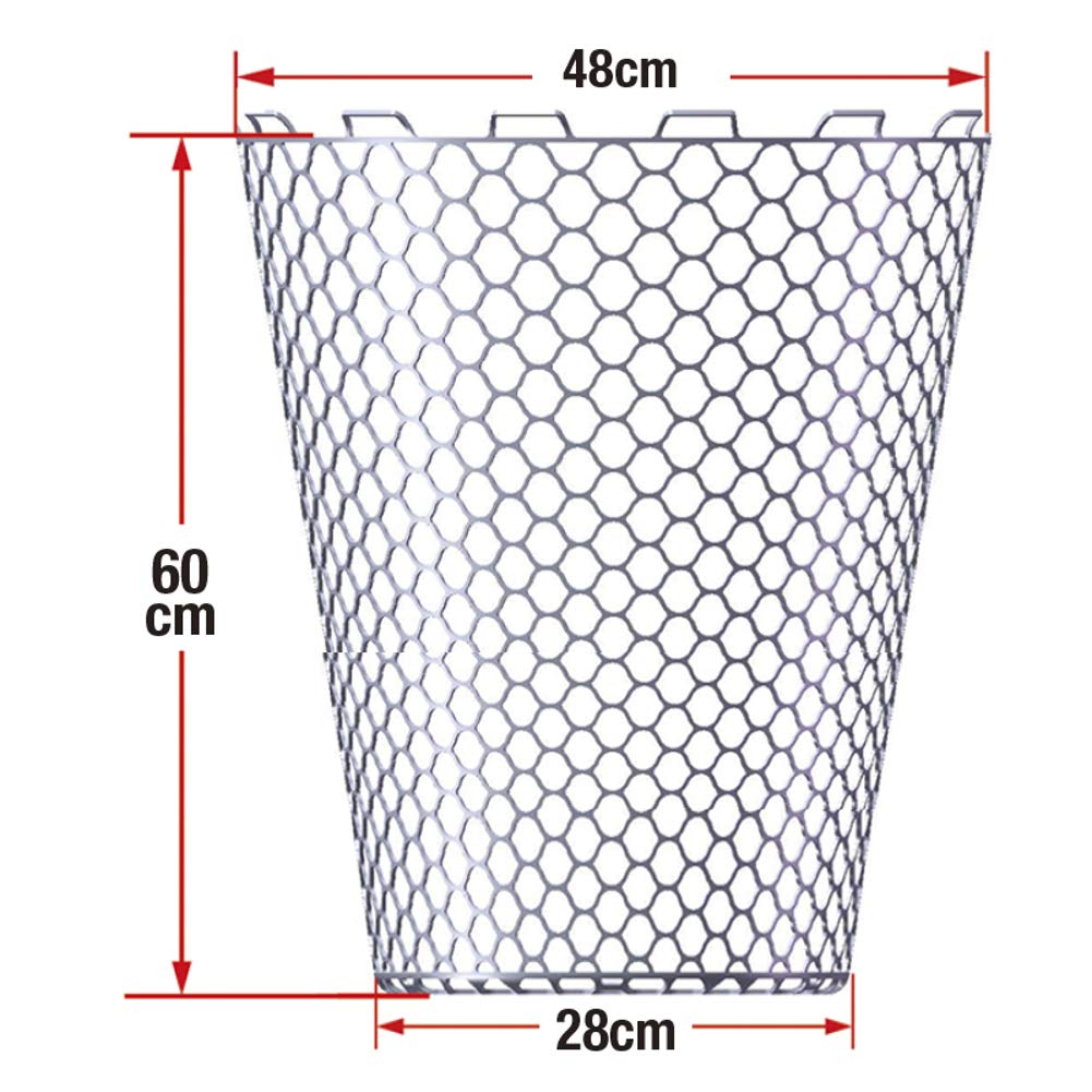 PROX Replacement Rubber Landing Clear PX89419C60 Net, 19-inch Net/60cm Deep,