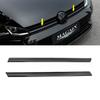 2/3pcs for Golf 7 7.5 Rline Car Grille Decorative for VW Bright Black Logo Cover Up Grille Strips Car Stickers Auto Accessories