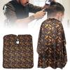 Stylish Pattern Hair Cutting Cape Cloth Waterproof Hairdressing Apron Barber Shop Accessories
