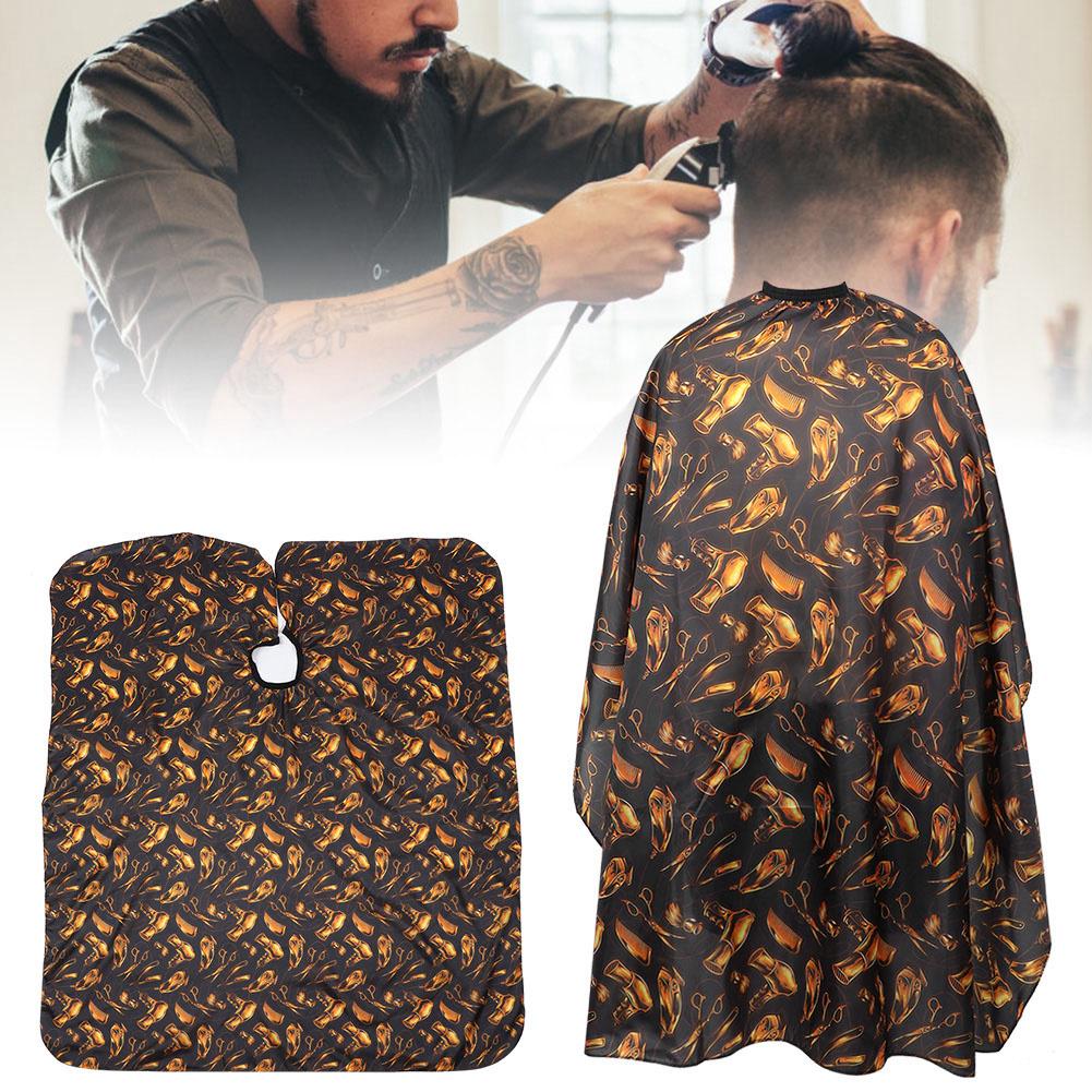 Stylish Pattern Hair Cutting Cape Cloth Waterproof Hairdressing Apron Barber Shop Accessories
