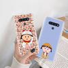 Чехол Chibi Maruko TPU для iPhone XR 7 8 14 15 11 12 13 X XS Pro Max Xiaomi Redmi 13C Note 9 Samsung A22 S23 S24 Ultra Plus VIVO