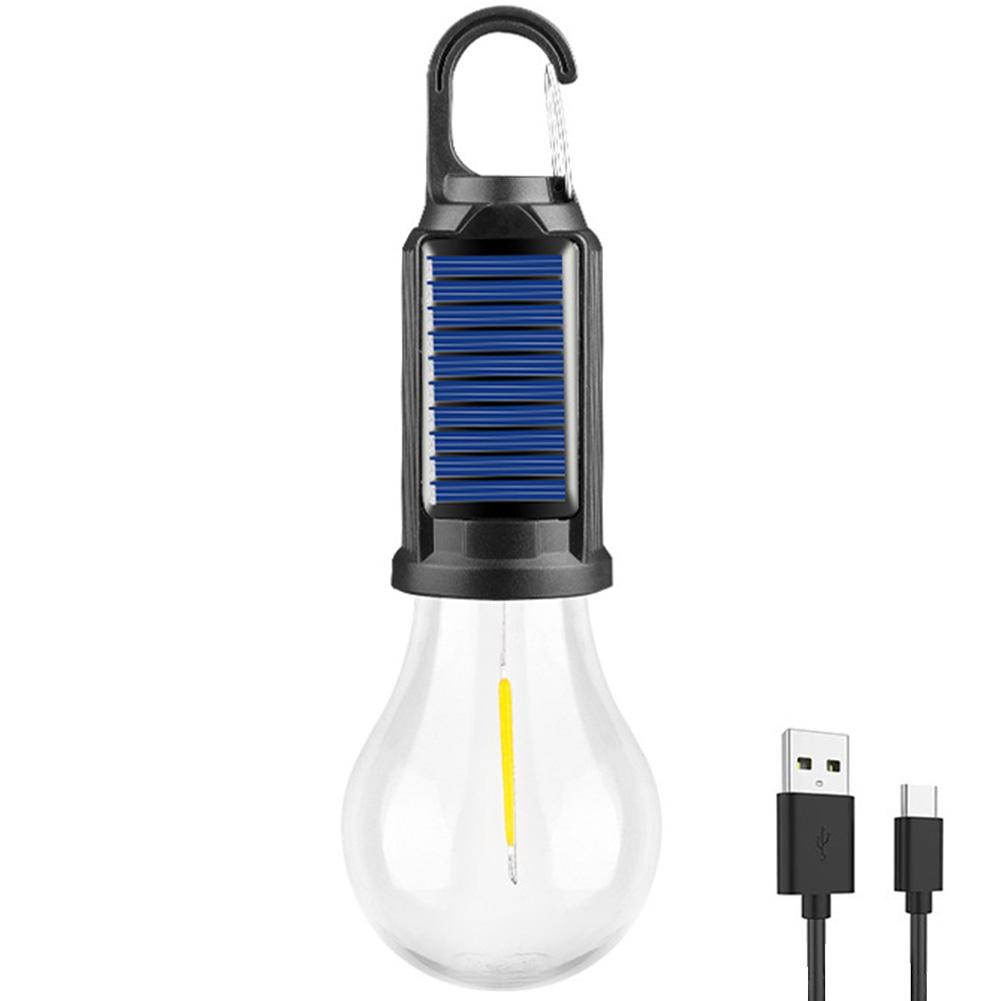 Светодиодный кемпинговый фонарь на солнечной батарее, USB-зарядка, светодиодный фонарь-lantern, водонепроницаемый, атмосфера для барбекю, 4 режима для кемпинга на открытом воздухе, барбекю