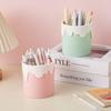 Creative Ice Cream Pen Holder Desktop Cosmetic Brush Storage Box Office School Stationery Organization Container