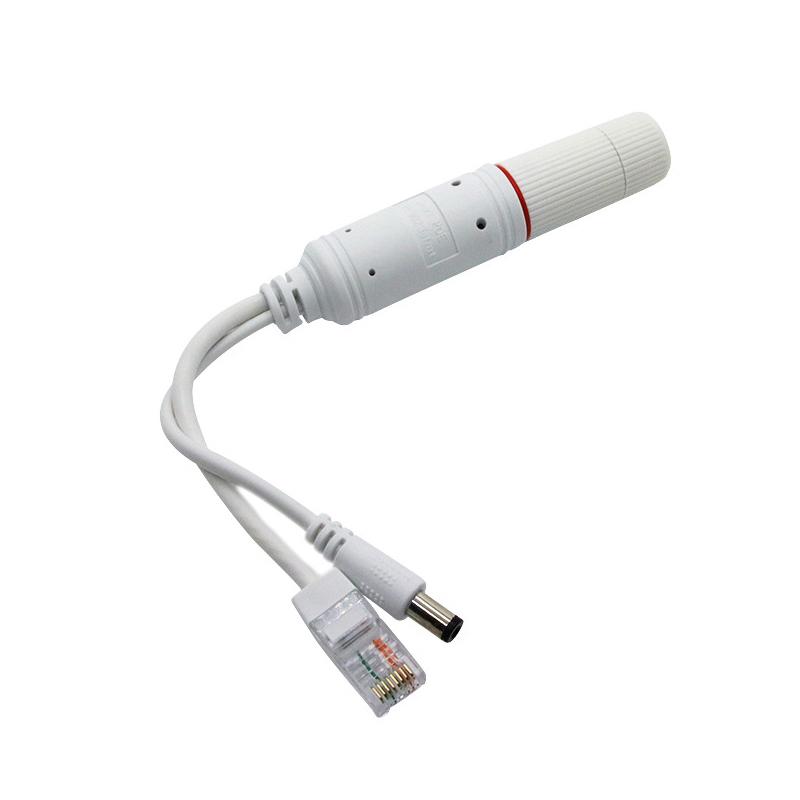 48 В до 12 В Poe Splitter Водонепроницаемый адаптерный кабель Модуль питания IP-камера