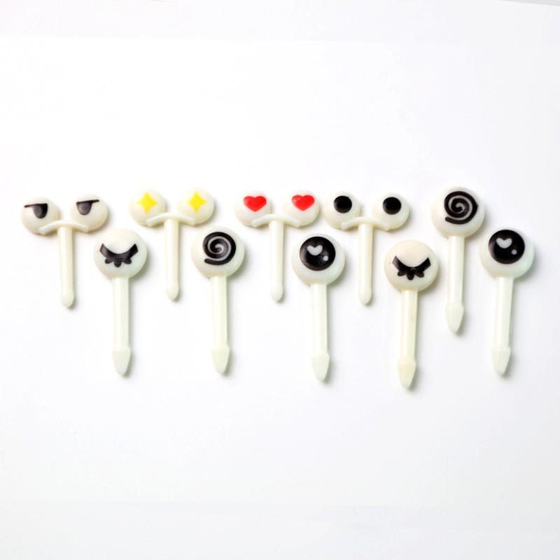 Creative Cartoon Animal Fruit Forks for Kids – Cute, Plastic Bento Picks for Household & Kitchen Use