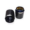 BMW Mini One Cooper JCW Carbon Fiber Exhaust Tailpipe - Black Blue Tip