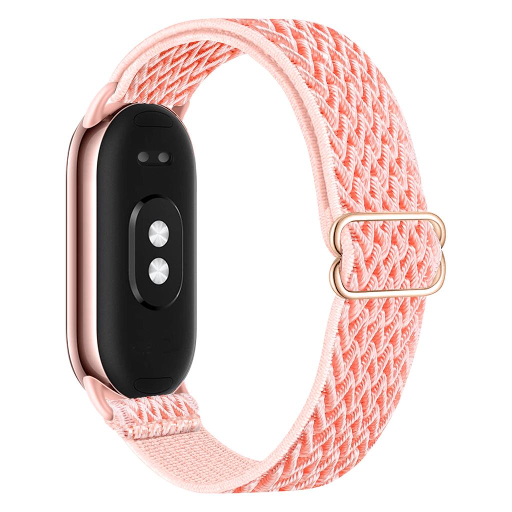 Эластичный нейлоновый ремешок-петля для Xiaomi Band 10/9/8 Дышащий плетеный спортивный ремешок для MiBand 10/9/8 Часы Замена браслета Новый