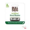 Bulldog Original Replacement Blades Shaving Razor Goodys Original Daily Necessities Sample Included (4 Pieces)