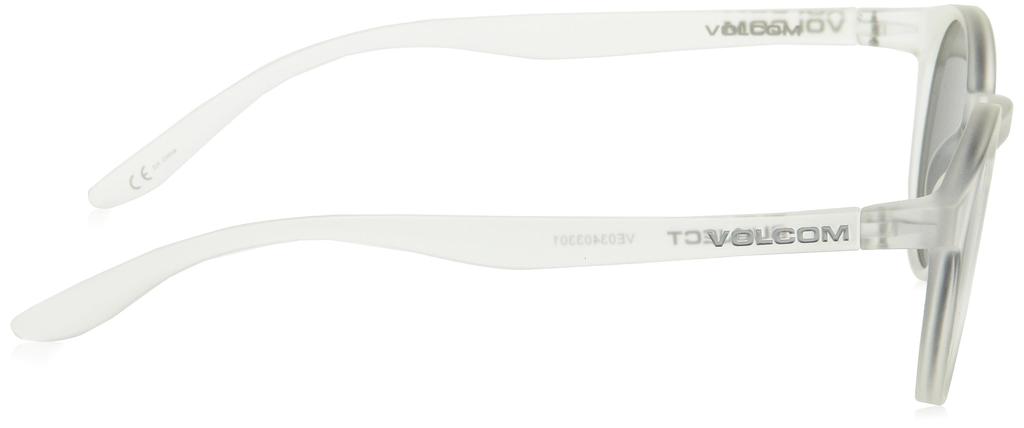 Унисекс Солнцезащитные очки Стильные очки МАТОВЫЙ ПРОЗРАЧНЫЙ EA [Volcom] (Тип Бостон/УФ-линзы) [VE03403301 / ТЕМА]
