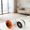 Washable Reusable Foam Motor Filter Captures Pet Hair